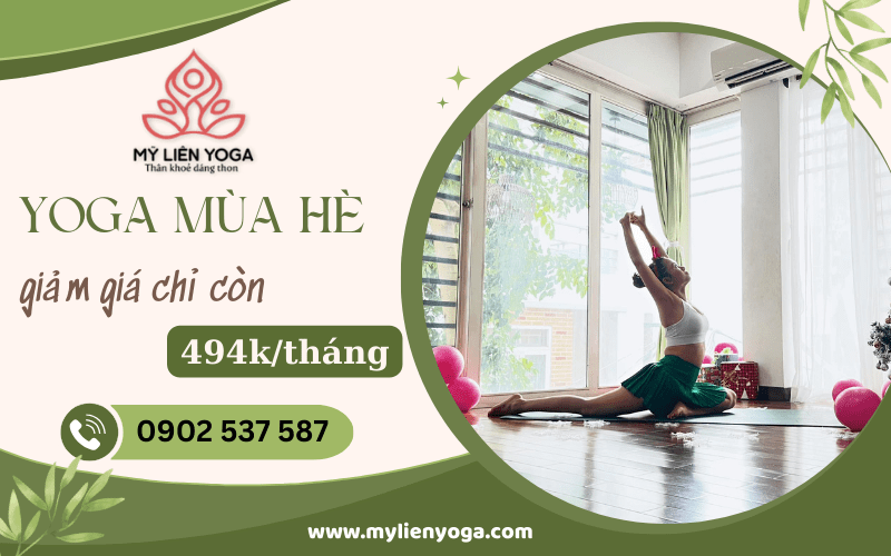 yoga mùa hè